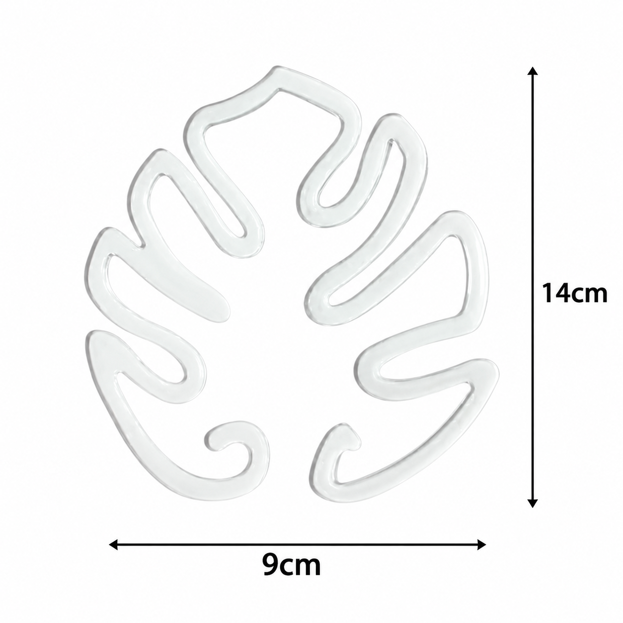10PCS Monstera Leaf Plant Support Stake Decorative Garden Support for Indoor Outdoor Plants