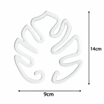 OEM Monstera Leaf Plant Support Stake Decorative Garden Support for Indoor Outdoor Plants 10pcs