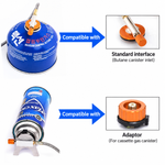OEM Portable Camping Gas Stove Outdoor Burner for Hiking, Picnic, and Travel