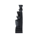 Solar Powered 5 Tier Cascading Water Fountain with LED Lights and Battery Backup