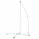 OEM A-Frame Freestanding Steel Hammock Chair Stand White 110 x 210cm