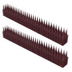 Bird Spikes Fence Wall Anti Climb Strips for Birds Cats Outdoor Deterrent 12PCS