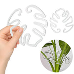 OEM Monstera Leaf Plant Support Stake Decorative Garden Support for Indoor Outdoor Plants 10pcs