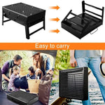 OEM Portable Stainless Steel Charcoal BBQ Grill Mini Outdoor Cooking Kit
