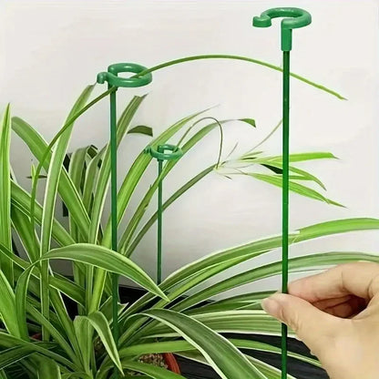 10pcs Plant Support 27cm Stakes Fiberglass Garden Supports for Flowers and Vegetables