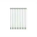 10pcs Plant Support 37cm Stakes Fiberglass Garden Supports for Flowers and Vegetables