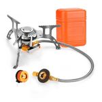 OEM Portable Camping Gas Stove Outdoor Burner for Hiking, Picnic, and Travel