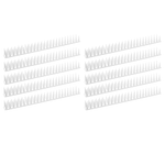 Flexible Bird Deterrent Spikes for Garden Window Fence Roof and Balcony Transparent 10PCS