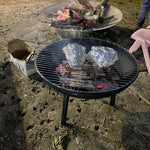 OEM Portable Outdoor Charcoal Fire Pit and Grill for Camping and Backyard 43cm