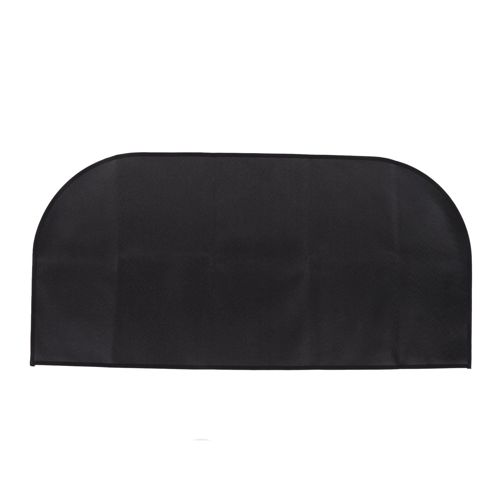 Fire Pit Mat Heat Resistant Fiberglass Floor Protector Foldable Under Grill Mat 50x100cm