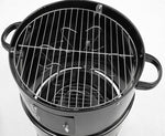 OEM 3-in-1 Charcoal BBQ Smoker, Grill and Roaster with Dual Cooking Grills