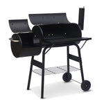 OEM 2-in-1 Outdoor BBQ Grill & Offset Smoker 115 x 53 x 114cm