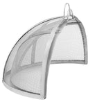 OEM Round Stainless Steel Fire Pit Spark Screen with Dual Handles 30 Inch