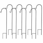 OEM Metal Garden Shepherd Hooks 90cm for Plant Baskets Lanterns & Bird Feeders 8 Pack
